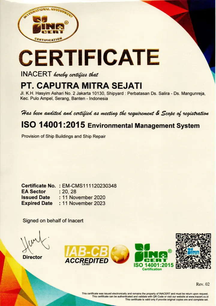 Environmental Management System — ISO 14001:2015